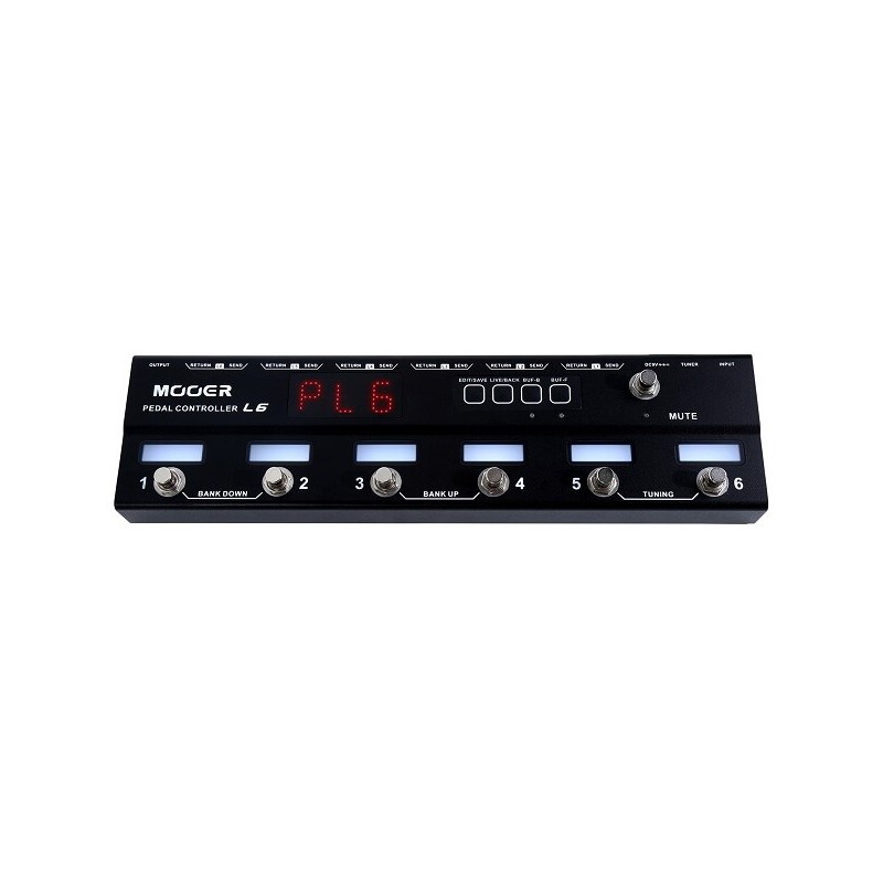 MOOER PCL6 pedal controller