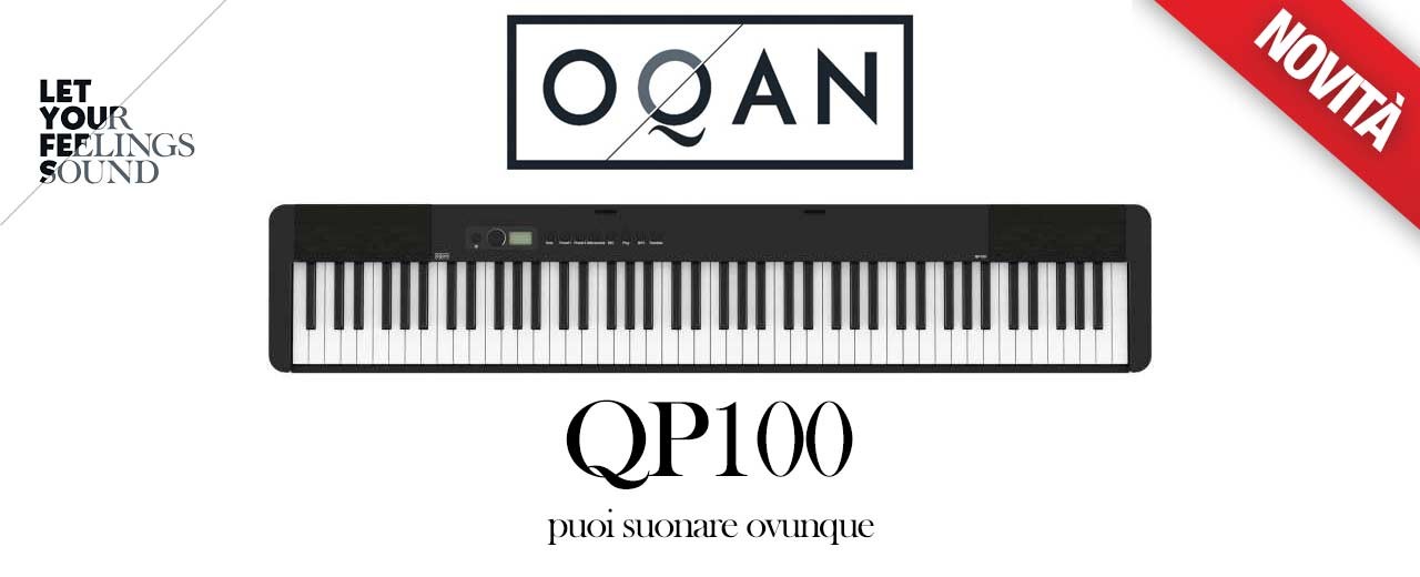 OQAN QP100 la migliore opzione dei pianoforti digitali compatti.