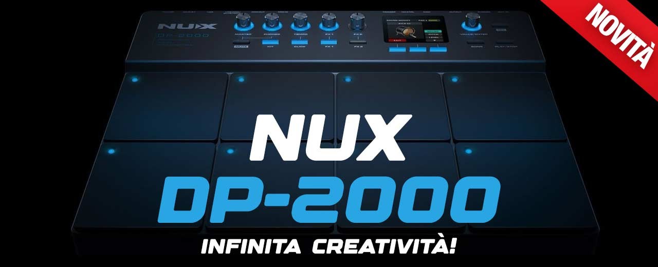 Presentiamo il Nuovo NUX DP-2000 Percussion Pad Professionale