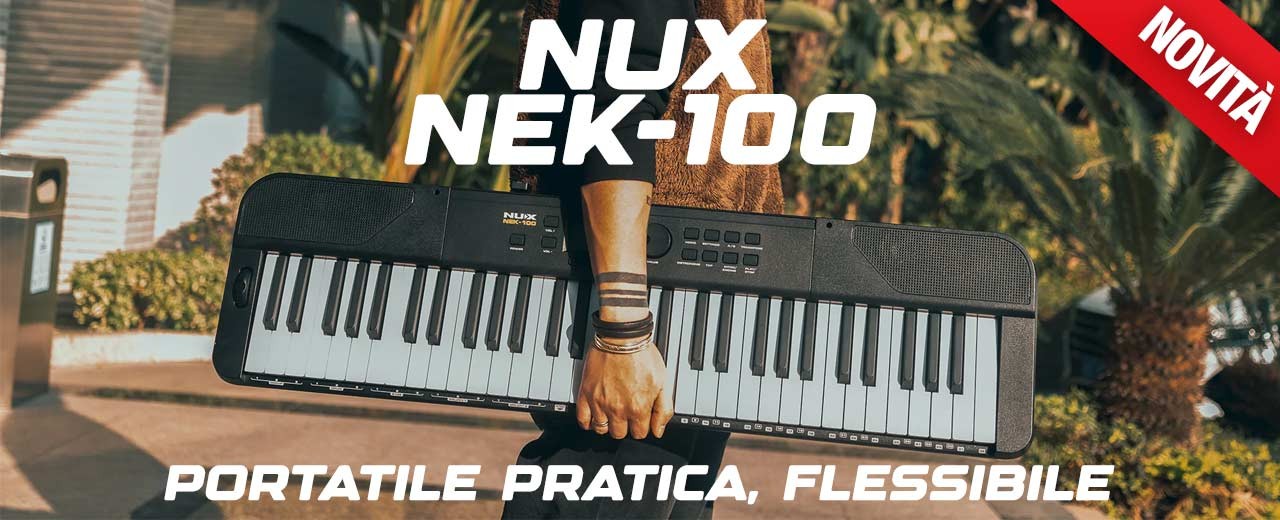 NUX Nek-100: Suona con libertà e senza limiti