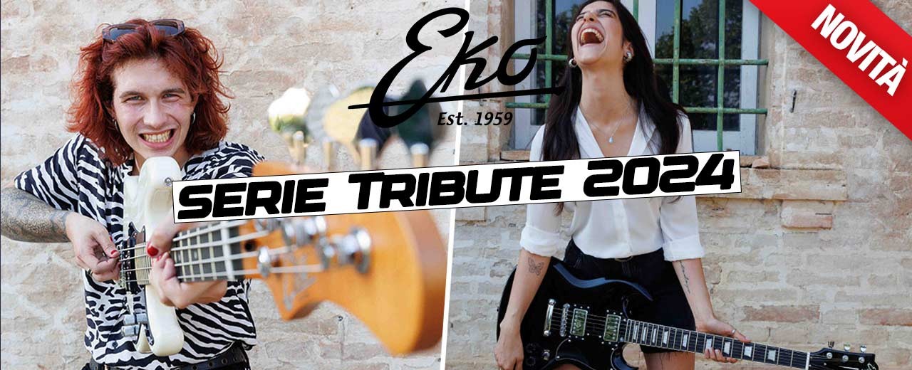 EKO Guitars presenta la nuova serie "Tribute 2024"