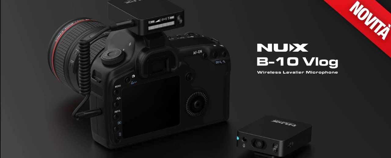 Scopri il NUOVO NUX B-10 VLOG: Il Microfono che Rivoluziona il Vlogging