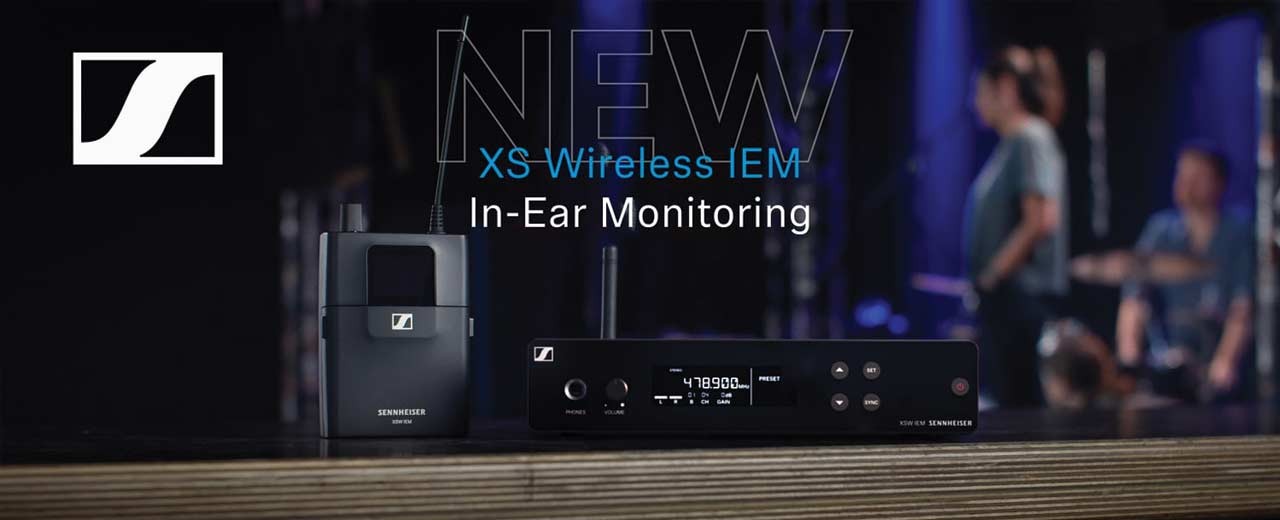 Sennheiser presenta il sistema di monitoraggio in-ear XS Wireless IEM